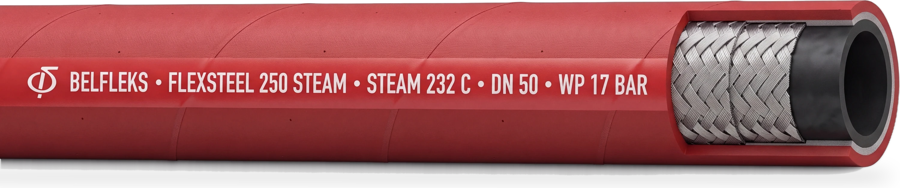 Рукав напорный для пара 232°C Flexsteel® 250 Steam 17 BAR