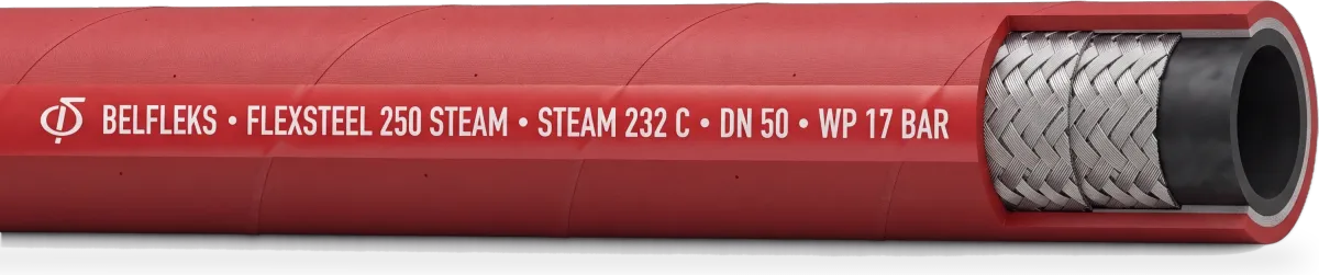 Рукав напорный для пара 232°C Flexsteel® 250 Steam 17 BAR