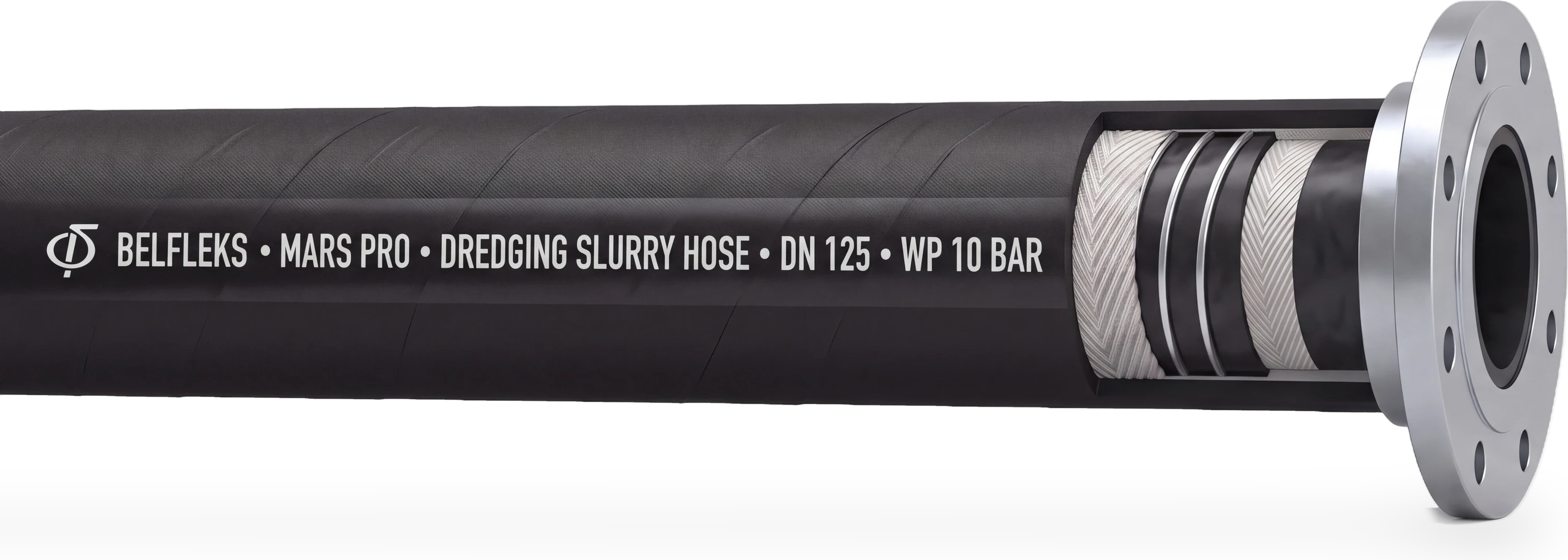 Трубопровод резиновый фланцевый Mars Pro 17 BAR
