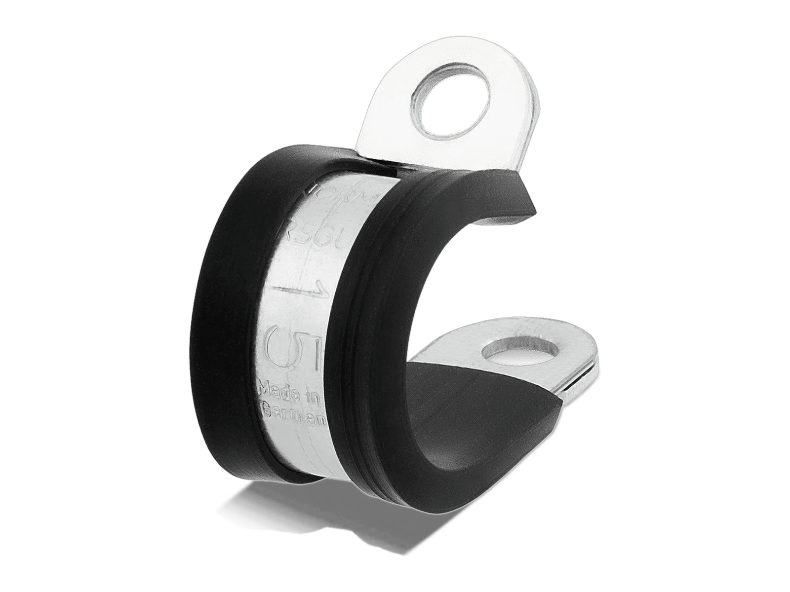 Скоба обрезиненная Norma RSGU W1 (DIN 3016)