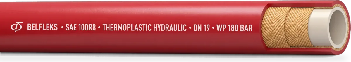 Рукав термопластиковый SAE 100R8 (EN 855 R8)