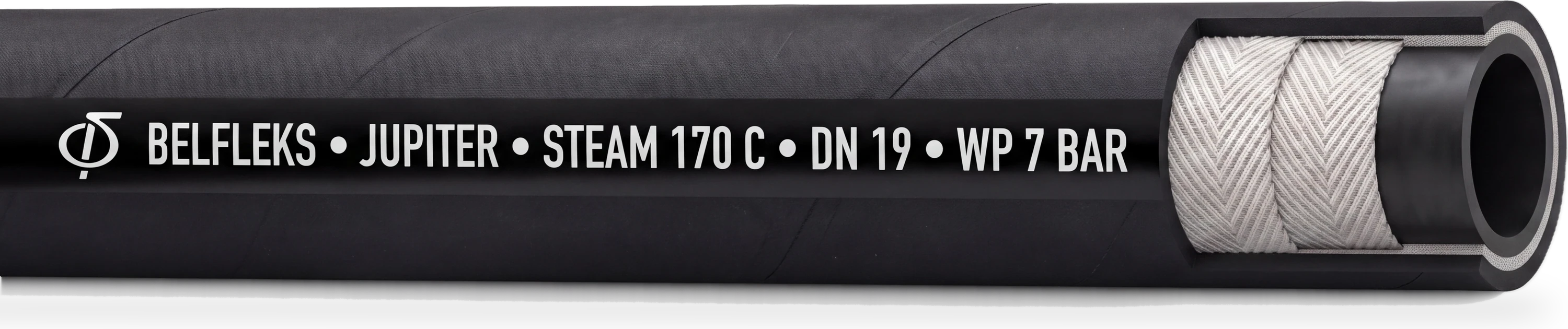 Рукав напорный для пара 170°C Jupiter 7 BAR