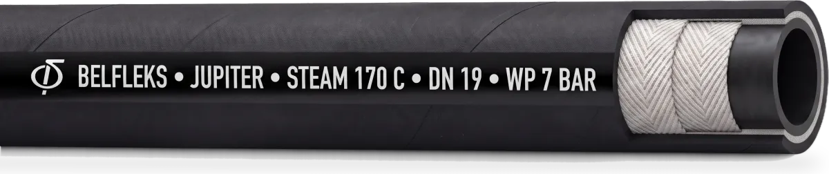 Рукав напорный для пара 170°C Jupiter 7 BAR